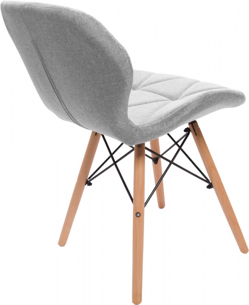 Стілець обідній GT Racer X-D27-Fabric бук/світло-сірий