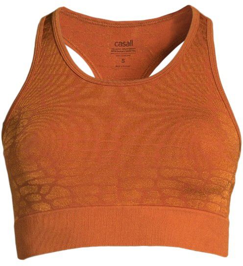 Бра Casall Shiny Alligator Sport Top 21210-175 S кораловий