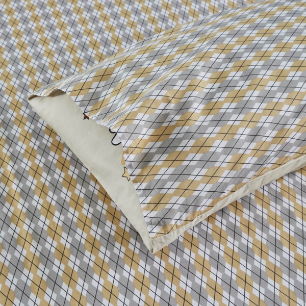 Комплект постільної білизни Doggy 1,5 сіро-бежевий La Nuit 