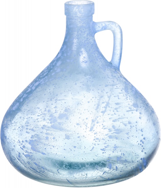 Ваза стеклянная голубая JARRON San Miguel
