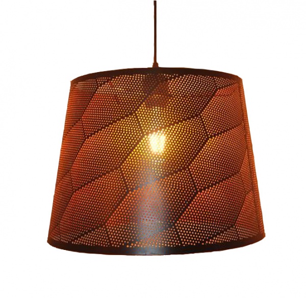 Підвіс Focus Light 1x60 Вт E27 чорний/золото P6838/1 