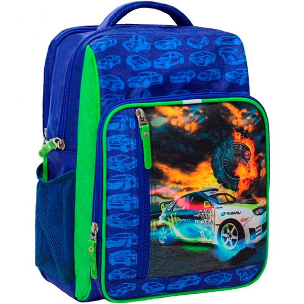 Рюкзак шкільний Bagland Школяр Супер синій (0012870)