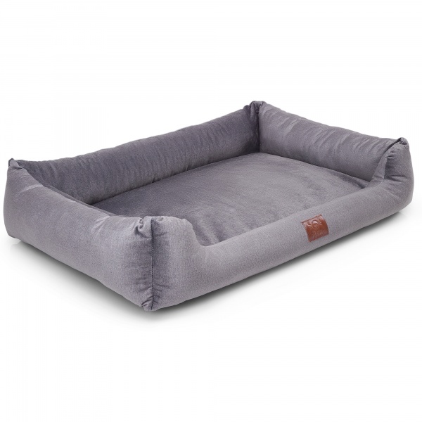 Лежак Pets Хепинес темно-серый 60x90 см