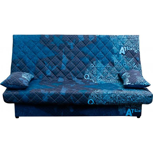 Диван Ньюс з 2 подушками 1920x950x950 мм полікотон blue