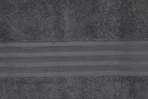 Рушник 70x140 см антрацит ABC 