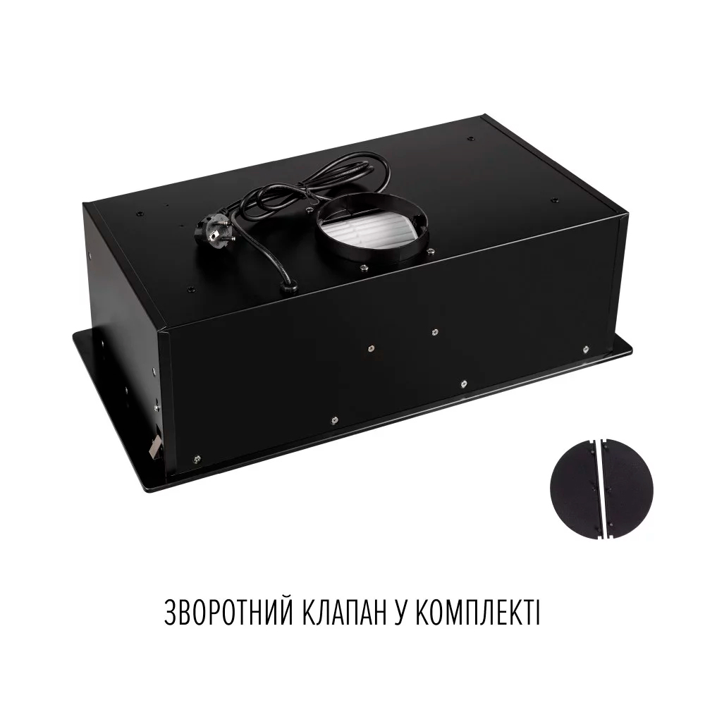 Витяжка Perfelli Nuova 6jwrb Nero