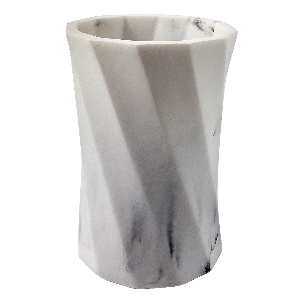 Склянка Trento Column білий мармур 69620