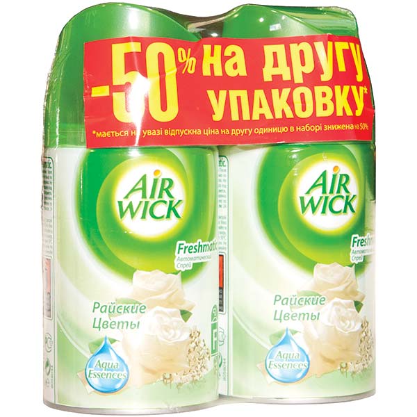 Освежитель воздуха Airwick Райские цветы 2 шт