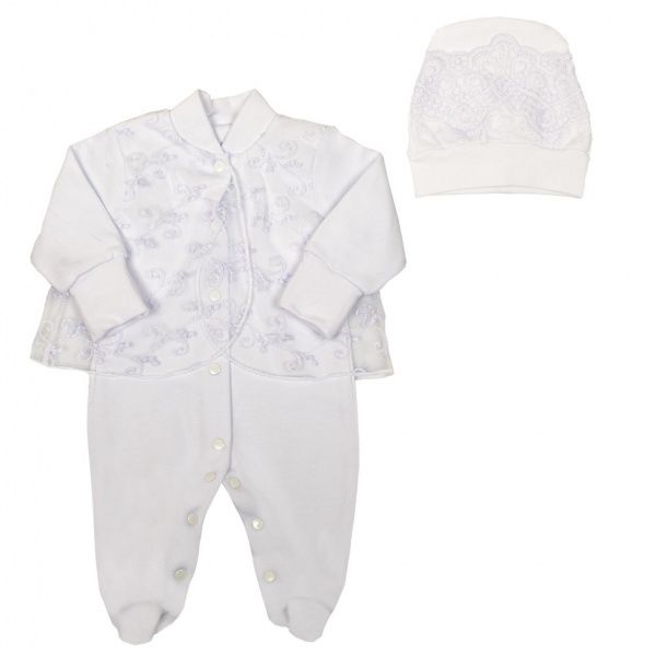 Комплект для новонароджених Габбі Феєчка білий р.62 