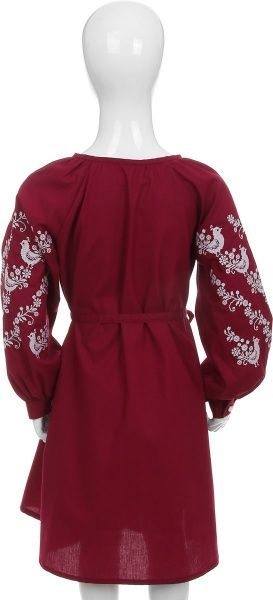 Платье Эдельвика 152 красный 166-19/00 