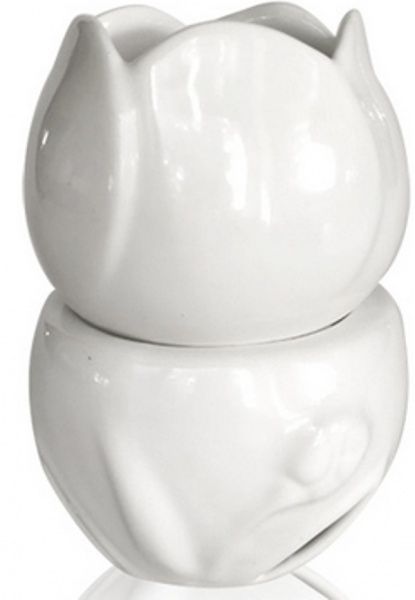 Аромалампа Флора бутон 2306-13 белая Eterna