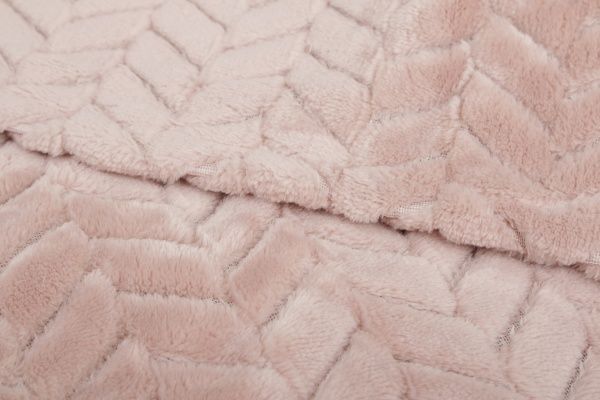 Плед Flannel Plush 200x220 см розовый La Nuit 