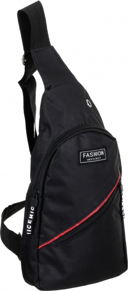 Сумка через плечо Classic треугольная черная