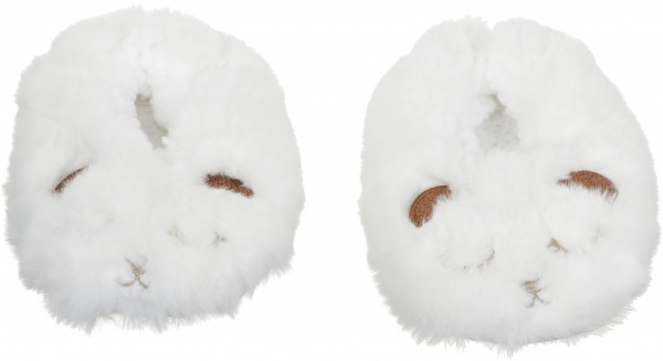 Тапочки детские для девочки Maxwin KIDS Зверюшки Котик р.32-34 молочный 