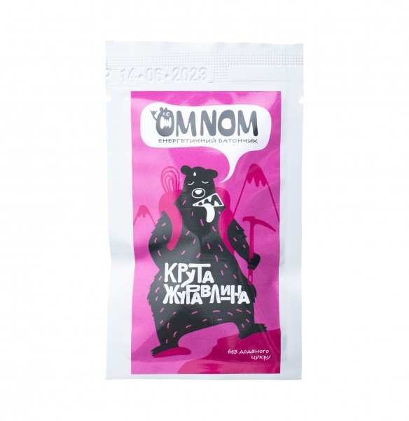 Батончик ЇDLO OMNOM Крута журавлина