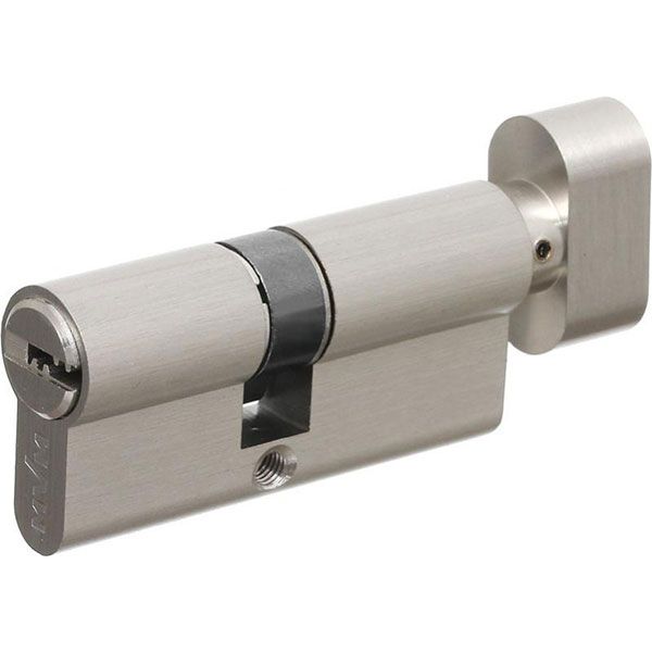 Циліндр MVM Р6Р 30x35 ключ-вороток 65 мм матовий нікель