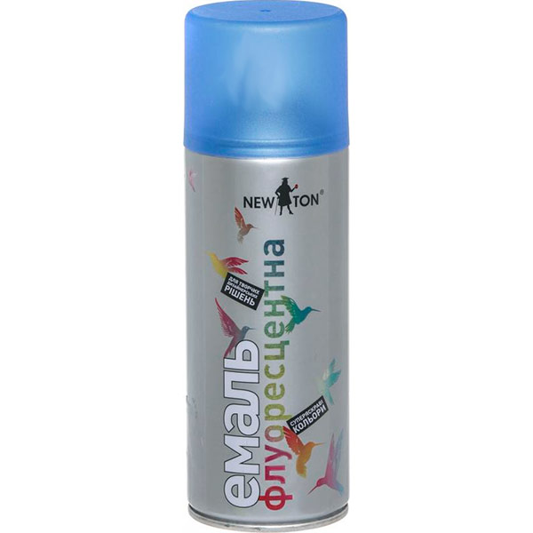 Эмаль аэрозольная флуоресцентная Ral 5016 New Ton синий 400 мл