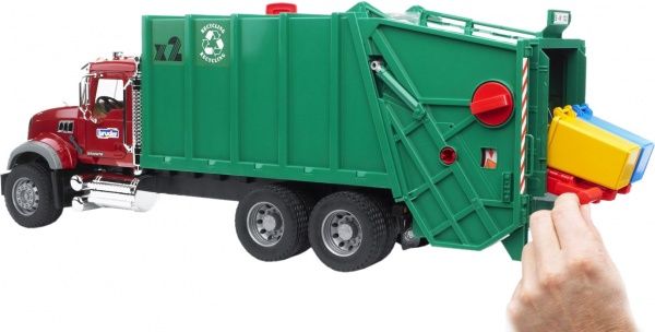 Мусоровоз Bruder Mack Granite 1:16 2812