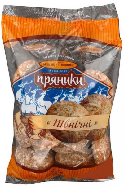 Пряник северные 0,42кг в упаковке Киевхлеб 4820227211593