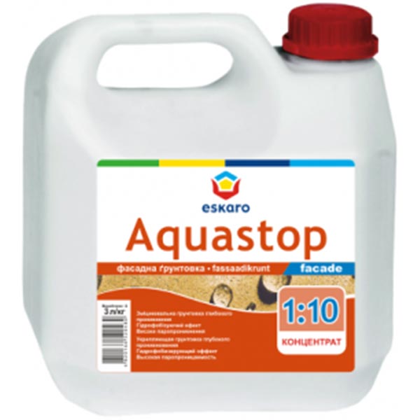 Грунт Eskaro Aquastop Facade 50 10 л