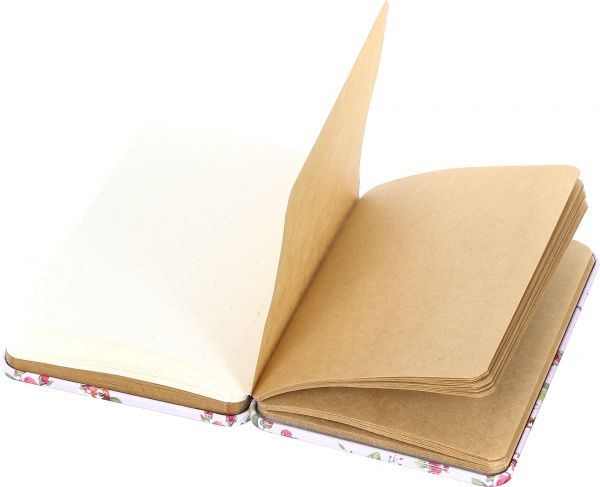 Блокнот Цветы розовый