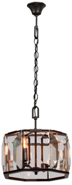 Люстра підвісна Vitaluce 4x60 Вт E14 чорний V5186 