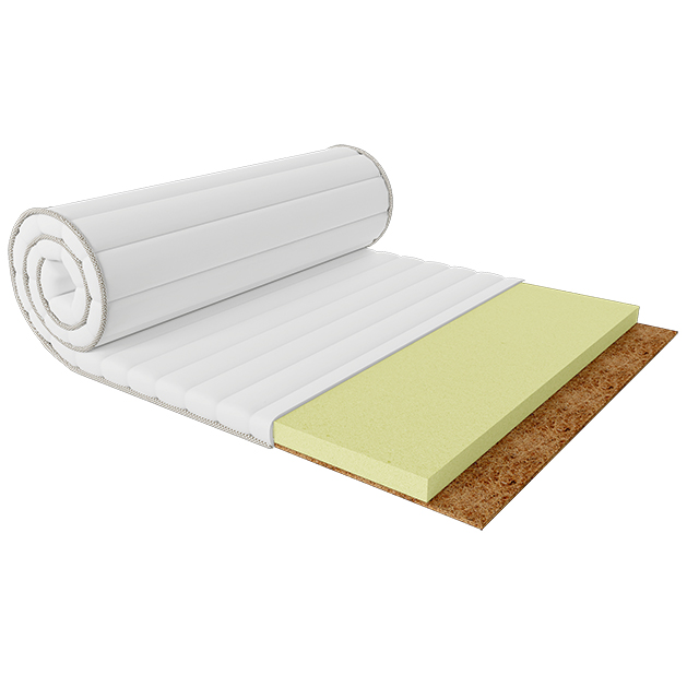 Міні-матрац скручений UP Simple Kokos 2 в 1 UP! (Underprice) 120x190 см