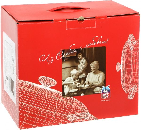 Кастрюля Мадрид 5,3 л 2278 Metrot