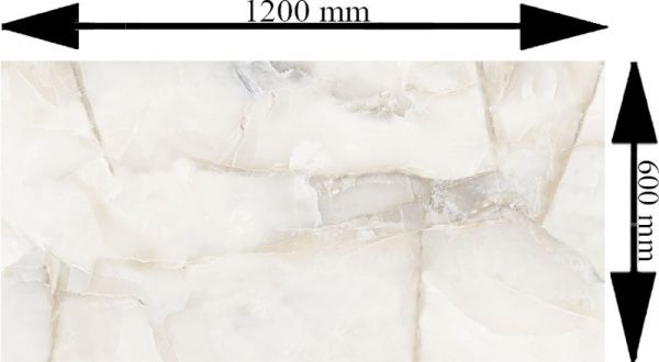 Плитка Italica Aquarius Onyx Grey 60x120 