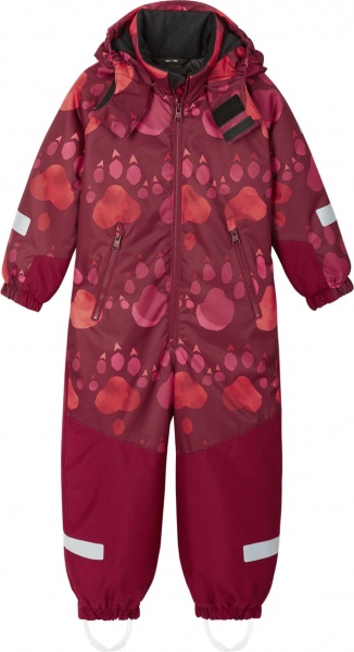 Комбінезон дитячий для дівчинки Reima 3954 р.110 бордовий 520291B 