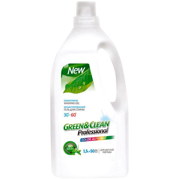 Гель для машинной стирки Green&Clean Color 1,5 л