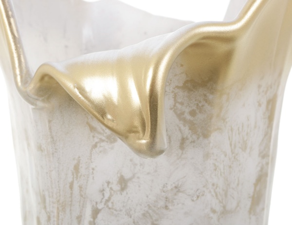 Ваза Antonio Tammaro Marmo 37 см золотая 