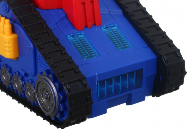 Іграшка-трансформер RONG XIAN YI гусеничний зі світловими та звуковими ефектами OTC0885671