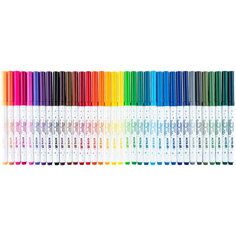 Набор фломастеров Creative Superwashable 36 шт. K-1154 KITE