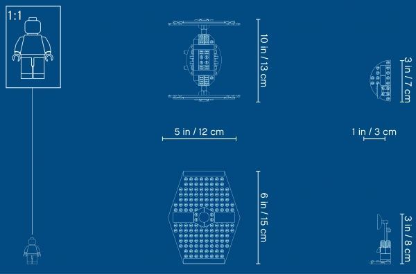 Конструктор LEGO Star Wars Атака истребителя TIE 75237