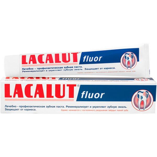 Зубная паста Lacalut Fluor 50 мл