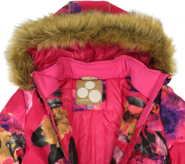 Куртка дитяча для дівчинки HUPPA Loore р.128 рожевий 81763 
