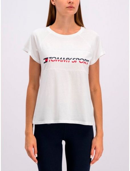 Футболка Tommy Hilfiger BLOCKED TEE LOGO S10S100331100 XS білий