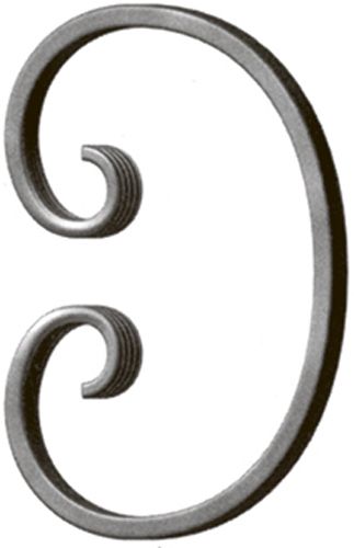 Завиток Радуга-N 115х75 мм 102/12.6