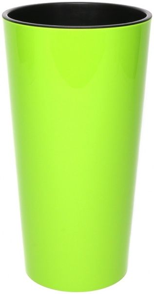 Горщик пластиковий Lamela Лілія круглий 29,4л зелений (536) 