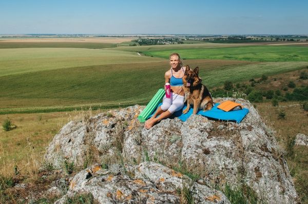 Масажний ролик і пілатес 90х15 зелений PP_4020_Green