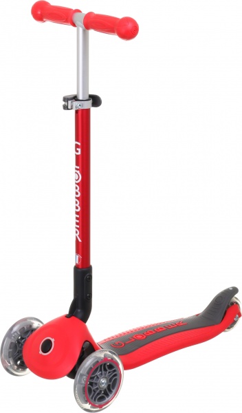 Самокат Globber Primo Foldable Lights красный 432-102-2 