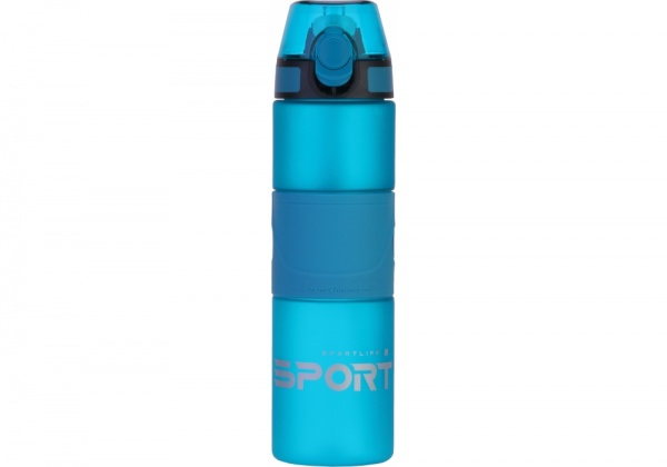 Пляшка для води Stripe 750 мл синя O51932 Optima