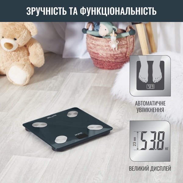 Весы настольные Tefal GOODVIBES LIFE + BM9620S1