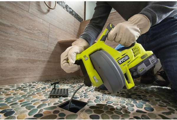 Пристрій для чистки труб RYOBI акумуляторний R18DA-0