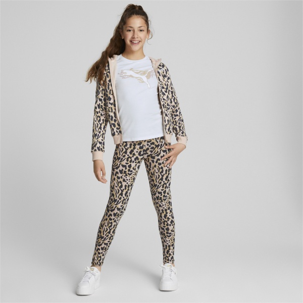 Джемпер Puma ALPHA AOP FULL-ZIP HOODIE FL G 67021847 р. 164 разноцветный