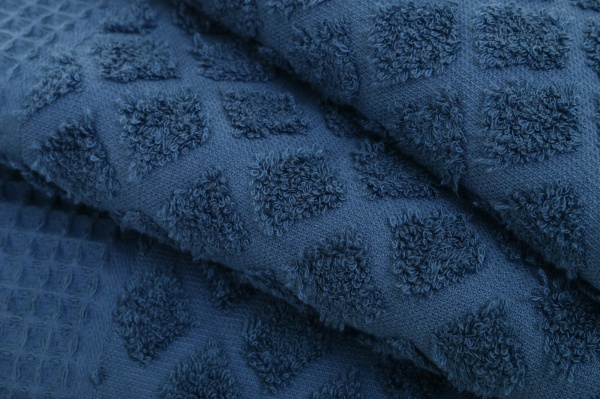 Полотенце махровое Nora 40x70 см синий 