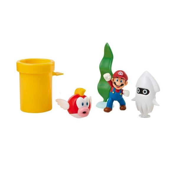 Игрушка Super Mario Игровой набор с фигурками SUPER MARIO - Подводный мир 40016i 