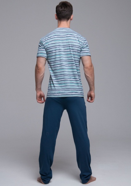 Пижама мужская Roksana №653/16013 р. 50-52 синий