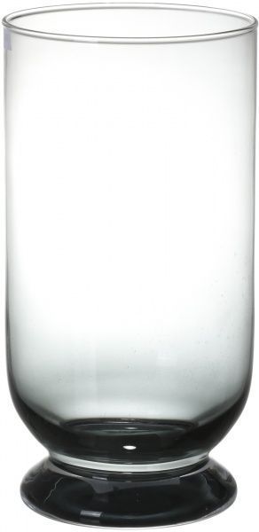 Ваза Омбре, d15,5хh30 см, серая Wrzesniak Glassworks